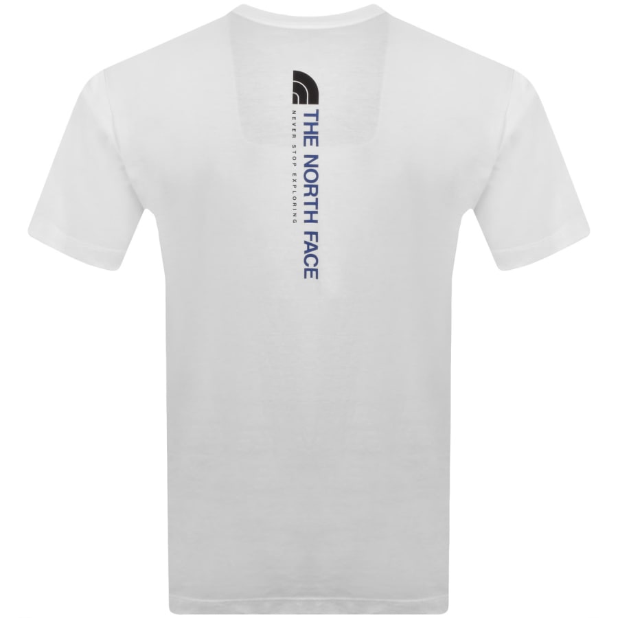 The North Face Vertical Logo T Shirt White | Mainline Menswear us